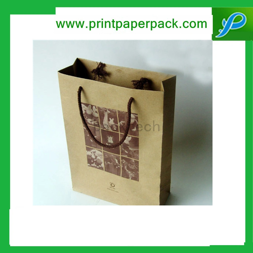 Attractive Custom Food Service Paper Shopping Packaging Bag